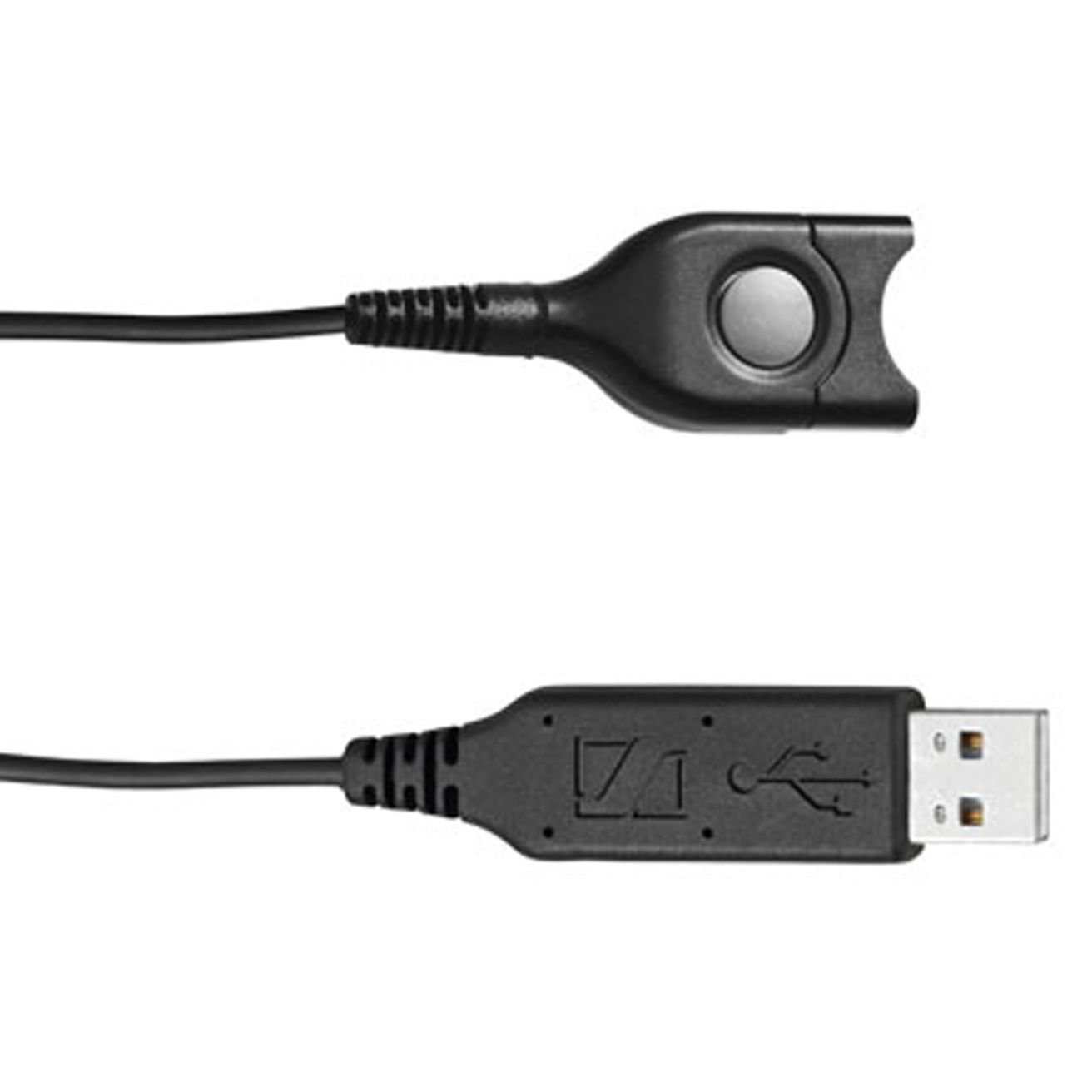 Sennheiser Headset connection cable: USB - EasyDisconnect (sound card integrated in USB plug)