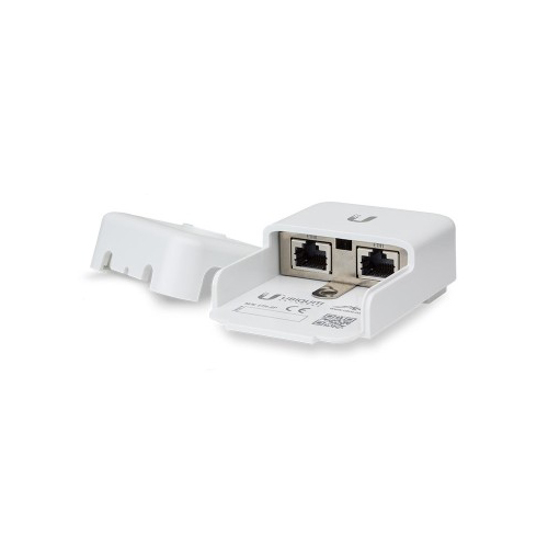 Ubiquiti Ethernet Surge Protector, engineered to protect any Power-over-Ethernet (PoE) or Non-PoE device with connection speeds of up to 1 Gbps